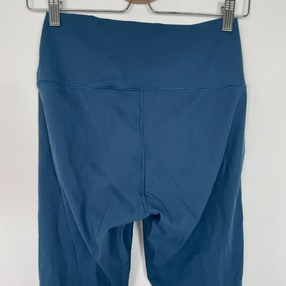 Everlane The Perform High Rise Workout Legging Regular Teal Blue S